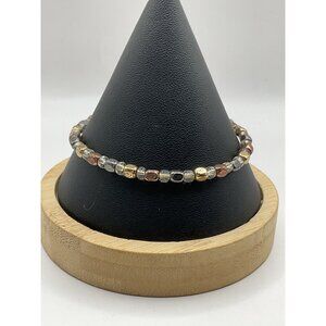 Mixed Beaded Stretch Bracelet